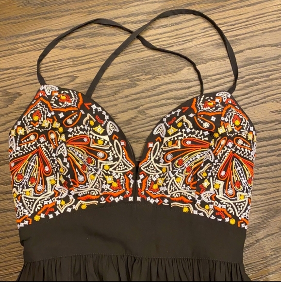 Abercrombie & Fitch Dresses & Skirts - NWT Abercrombie and Fitch Floral Embroidered Maxi Dress